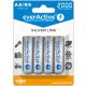 4x everActive R6 / AA 2000mAh 1.2 V Ni-Mh Pilas recargables