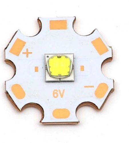 LED GT-FC40 de 12V, 4A, 90+ CRI, 3500 LM, de 7x7 mm en placa de 20 mm.