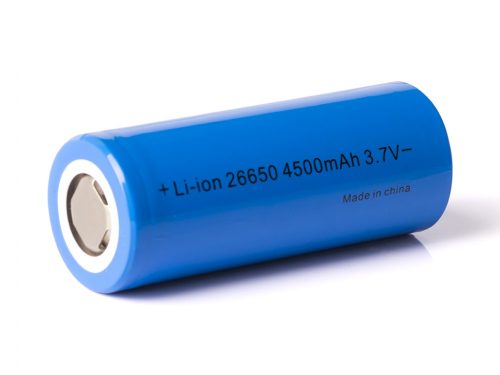 26650 li-ion batería 4500mAh, 3.7V 15A