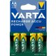 Varta AA Ready2Use Pilas recargables Ni-MH 2600mAh, 4 piezas