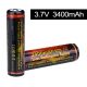 Trustfire 18650 3400mah protegida batería