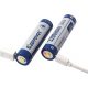 2x Keeppower 18650 3200mAh bateria con USB