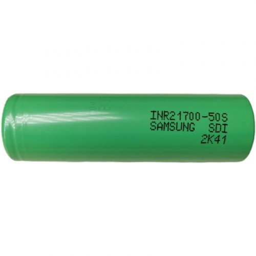 Sumsang 50S 21700 5000mAh 35A batería, Parte superior de botón