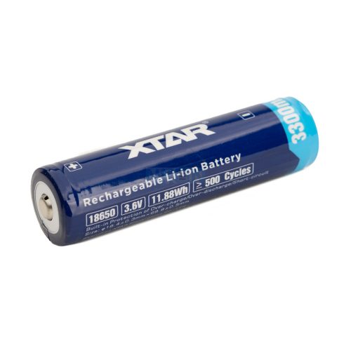 XTAR 18650 3300mAh batería, Protegida