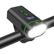 Luz delantera para bicicleta Boruit L14 con 8 LED, 4000 lúmenes y 200 m de alcance