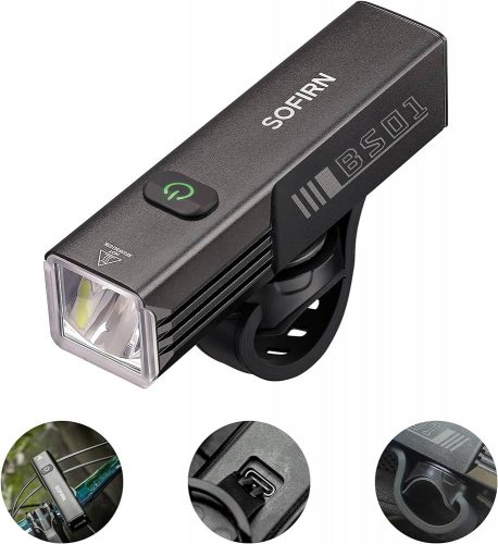 Sofirn BS01 Luz LED recargable USBC para bicicleta 