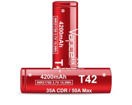 Vapcell T42 21700 4200mah 35A/50A batería