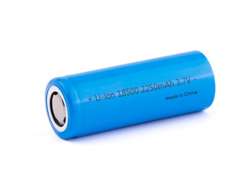 18500 li ion batería con 2250 mAh