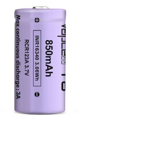 Vapcell 16340 T8 850mah 3A batería